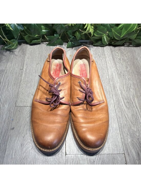 Pikolinos Oxford Shoe Men 43 Glasgow Brown Leather Lace Up Plain Toe Lightweight main image 11